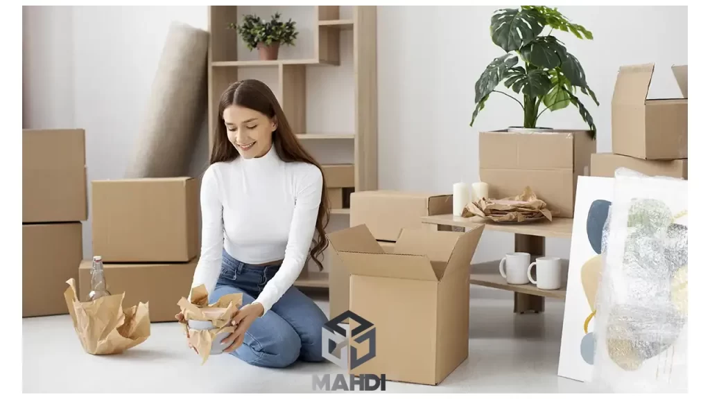 کارتن‌های مناسب برای بسته‌بندی اشیا شکستنی