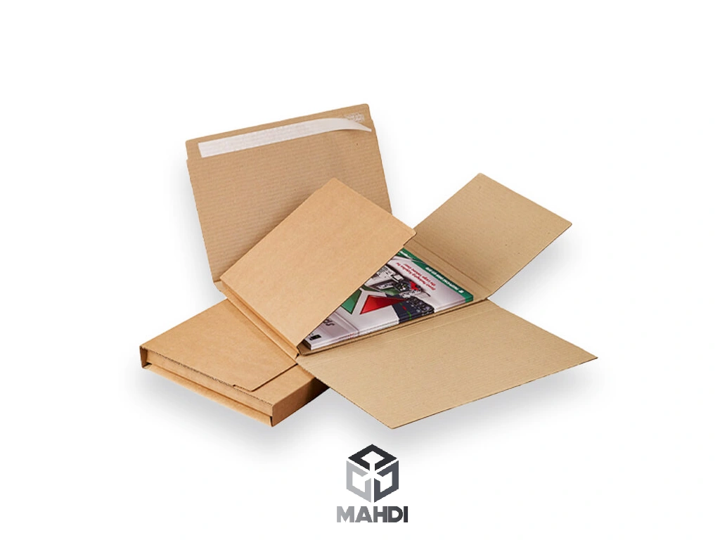 کارتن بسته بندی کتاب