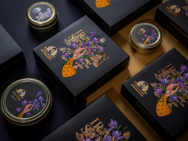 Saffron packaging