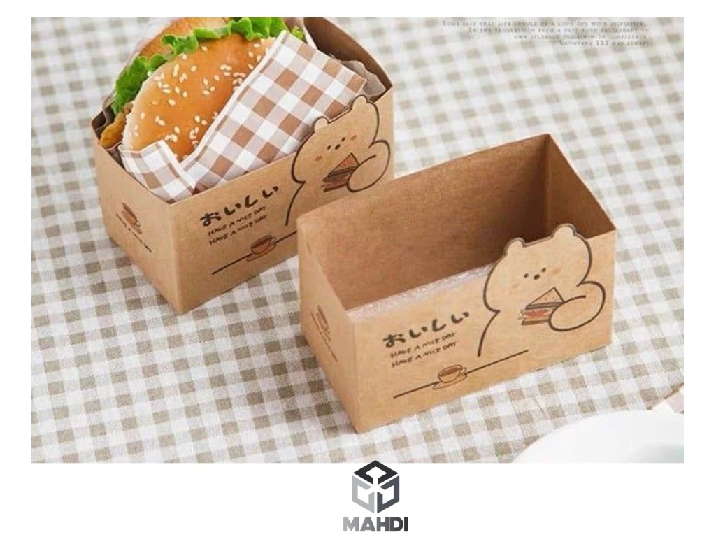 انواع جعبه برگر